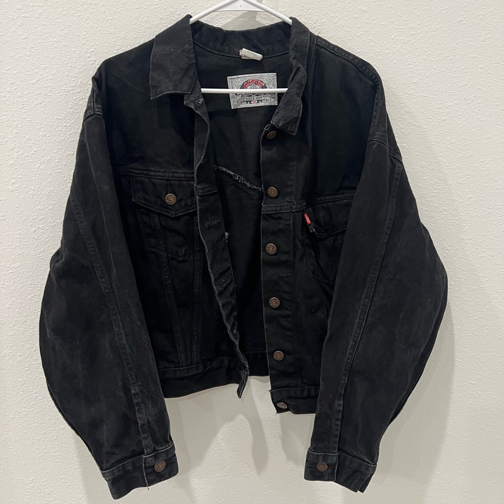 Levi's Authentic Black Denim Jacket